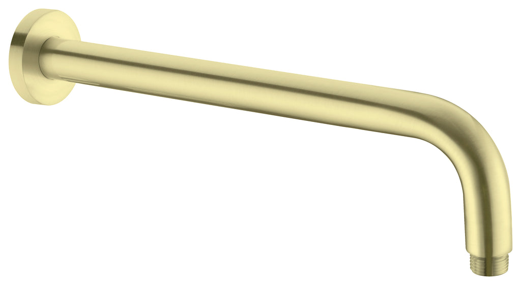 ROUND SHOWER ARM YSW502 BRUSHED GOLD