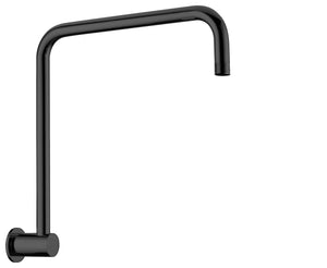 ROUND SWIVEL SHOWER ARM YSW506 MATT BLACK