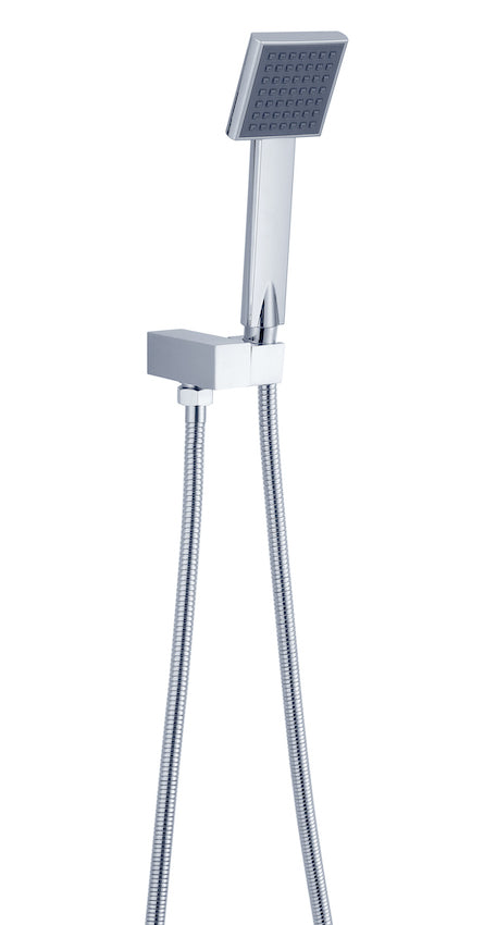 SQUARE SHOWER BRACKET YSW301-1 CHROME