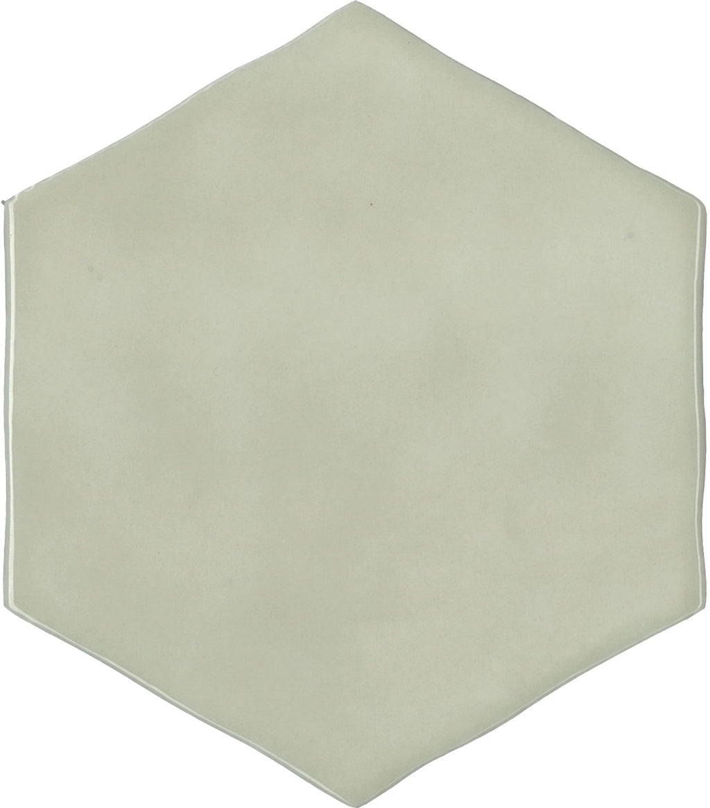 TOUSAH1-TOUH75156 TOUCH SAGE HEXAGON GLOSS 130X150