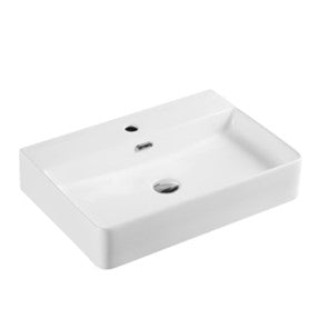 Ultra Slim Gloss White Fine Ceramic-Wall Hung PW6042