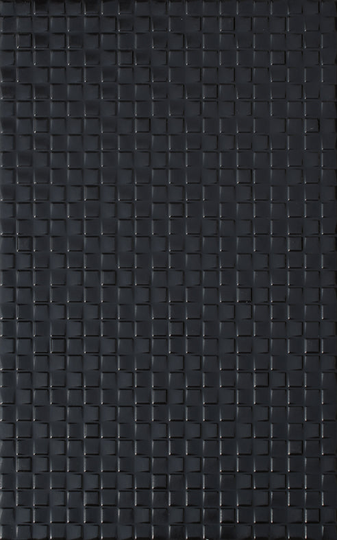 WALBK254D-WALDO GLOSS BLACK DECOR 250X400