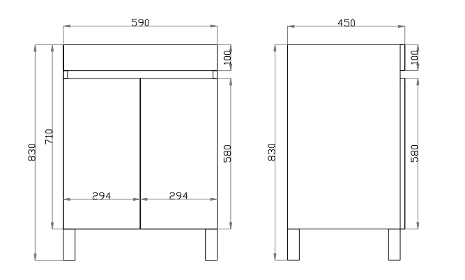 White Oak Wood Grain PVC Vacuum Filmed MDF Board White Oak B64L-WO