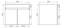 White Oak  Wood Grain PVC Vacuum Filmed MDF Board White Oak B64W-WO