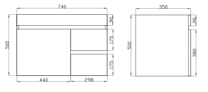 White Oak  Wood Grain PVC Vacuum Filmed MDF Board White Oak B73RW-WO