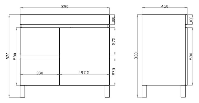 White Oak  Wood Grain PVC Vacuum Filmed MDF Board White Oak B94LL-WO