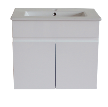 White ployurethane MDF – Standard Vanity MF64WH-L